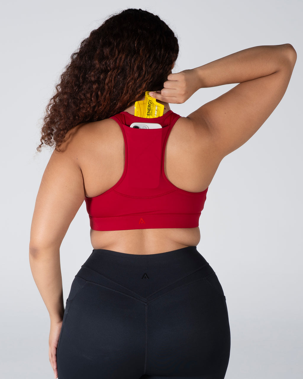 Velocity Energy Pocket Bra - Ruby
