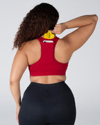 Velocity Energy Pocket Bra - Ruby