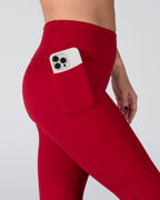 Velocity Energy Legging - Ruby