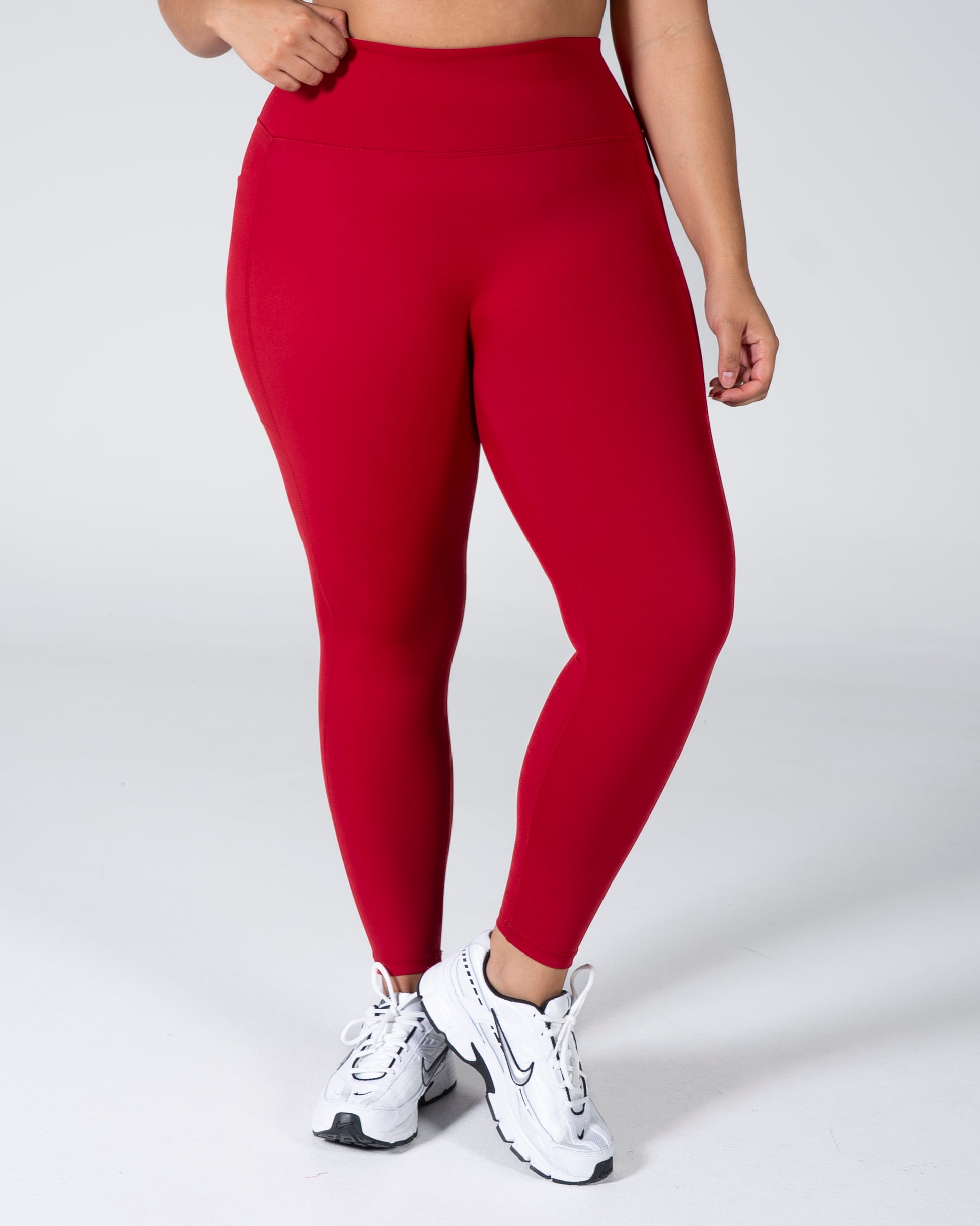 Velocity Energy Legging - Ruby