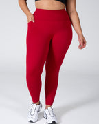 Velocity Energy Legging - Ruby
