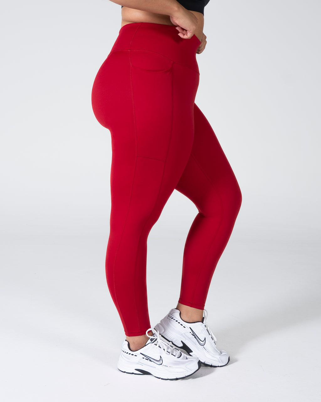 Velocity Energy Legging - Ruby