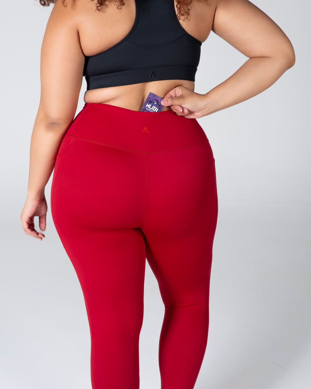 Velocity Energy Legging - Ruby