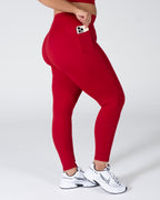 Velocity Lift Legging - Ruby