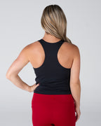 Velocity Iconic Bra Tank - Black