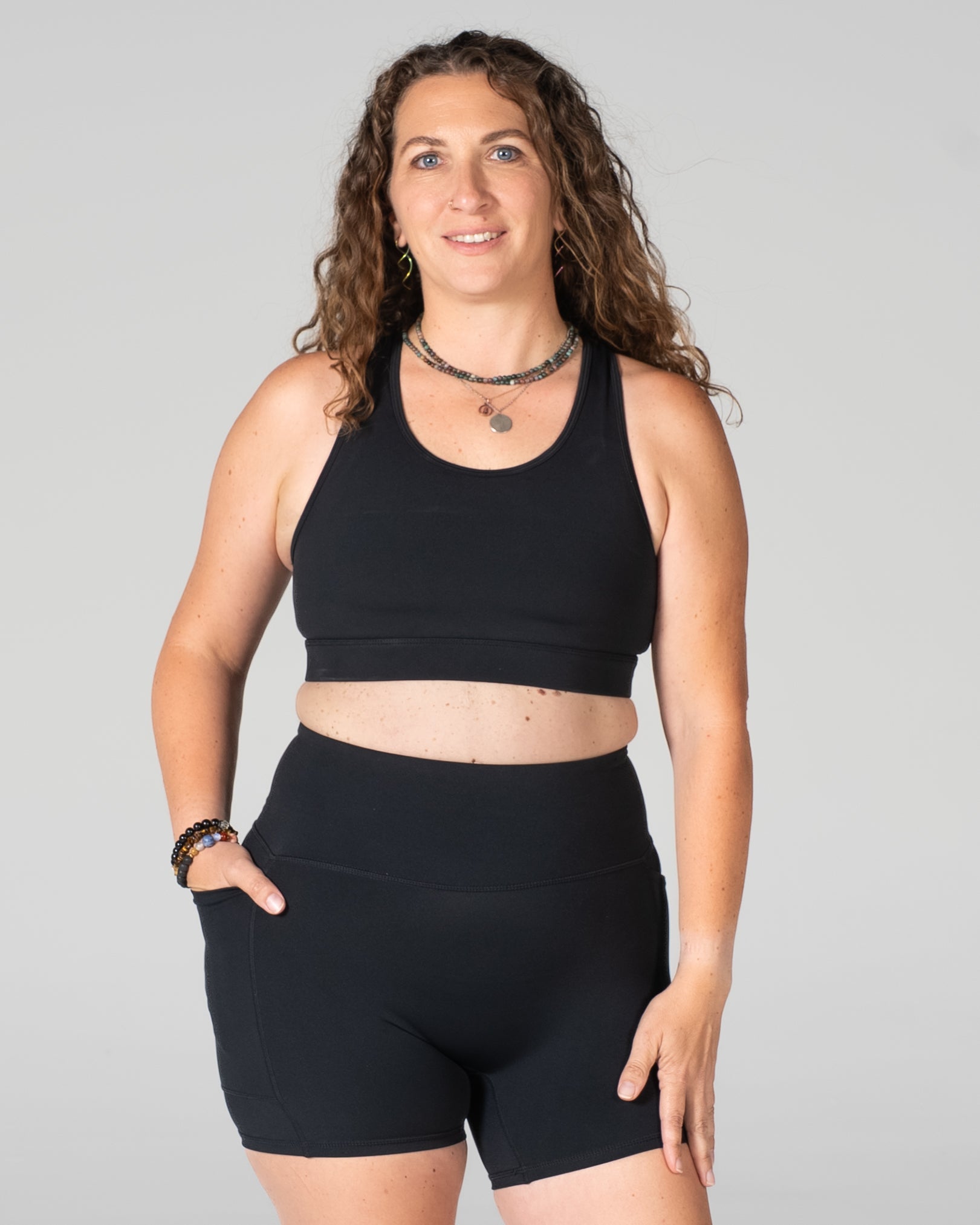 Velocity Energy Pocket Bra - Black