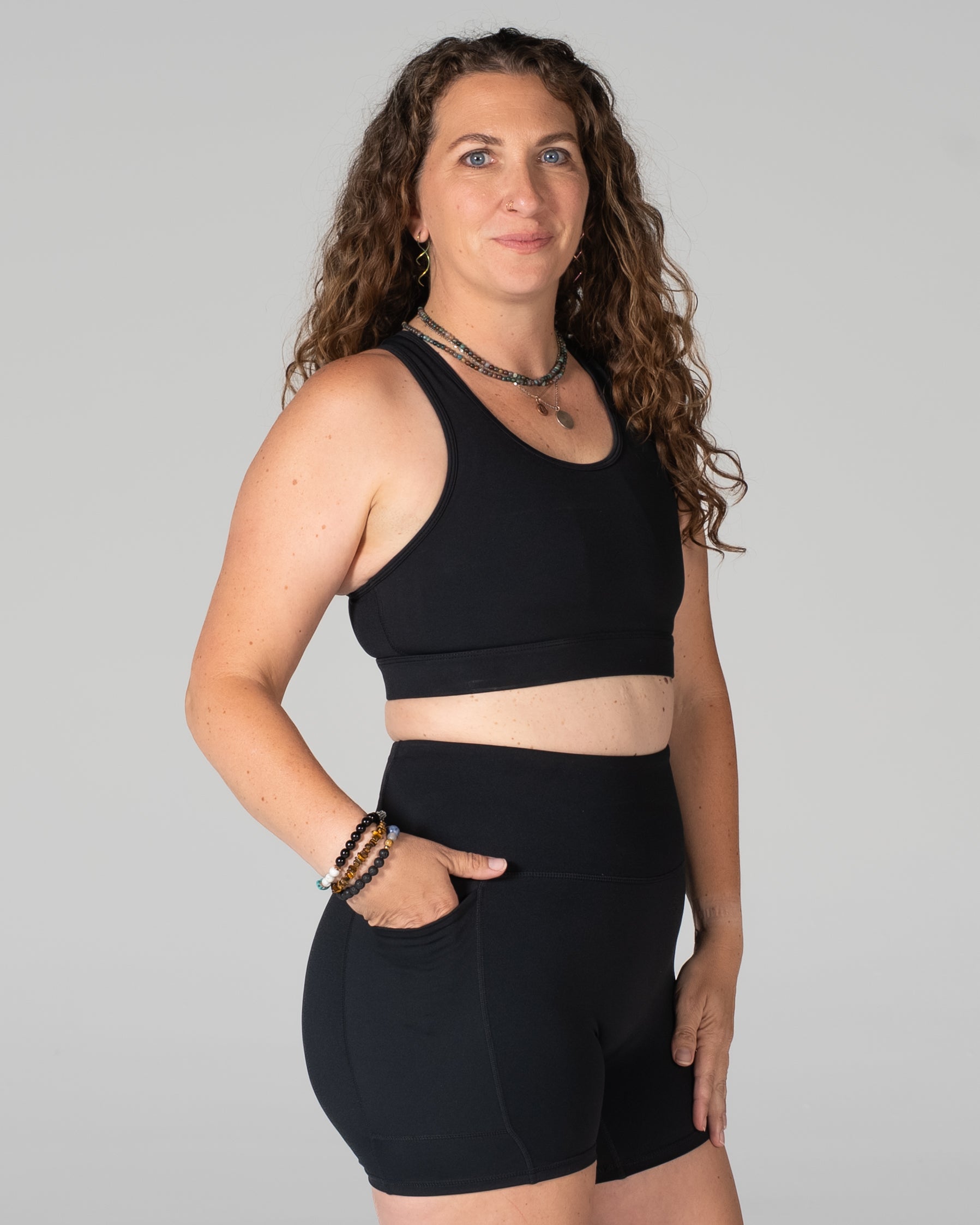 Velocity Energy Pocket Bra - Black