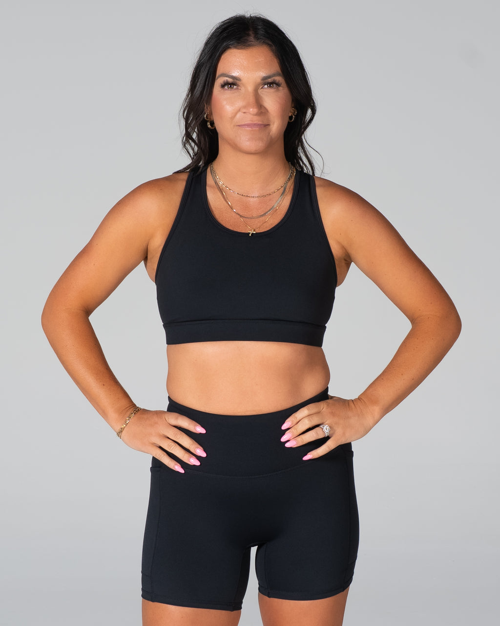 Velocity Energy Pocket Bra - Black