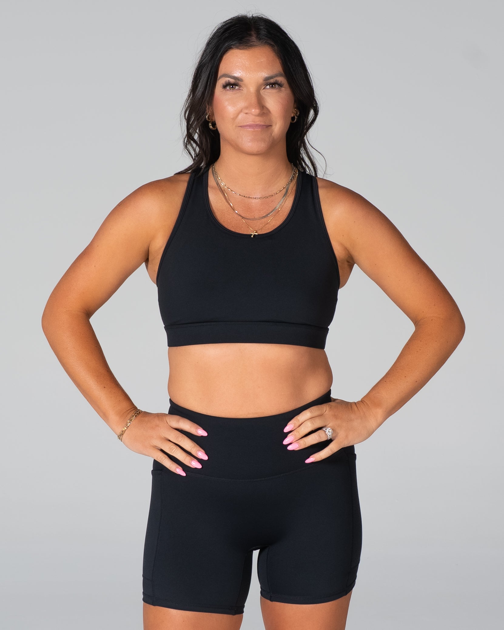 Velocity Energy Pocket Bra - Black