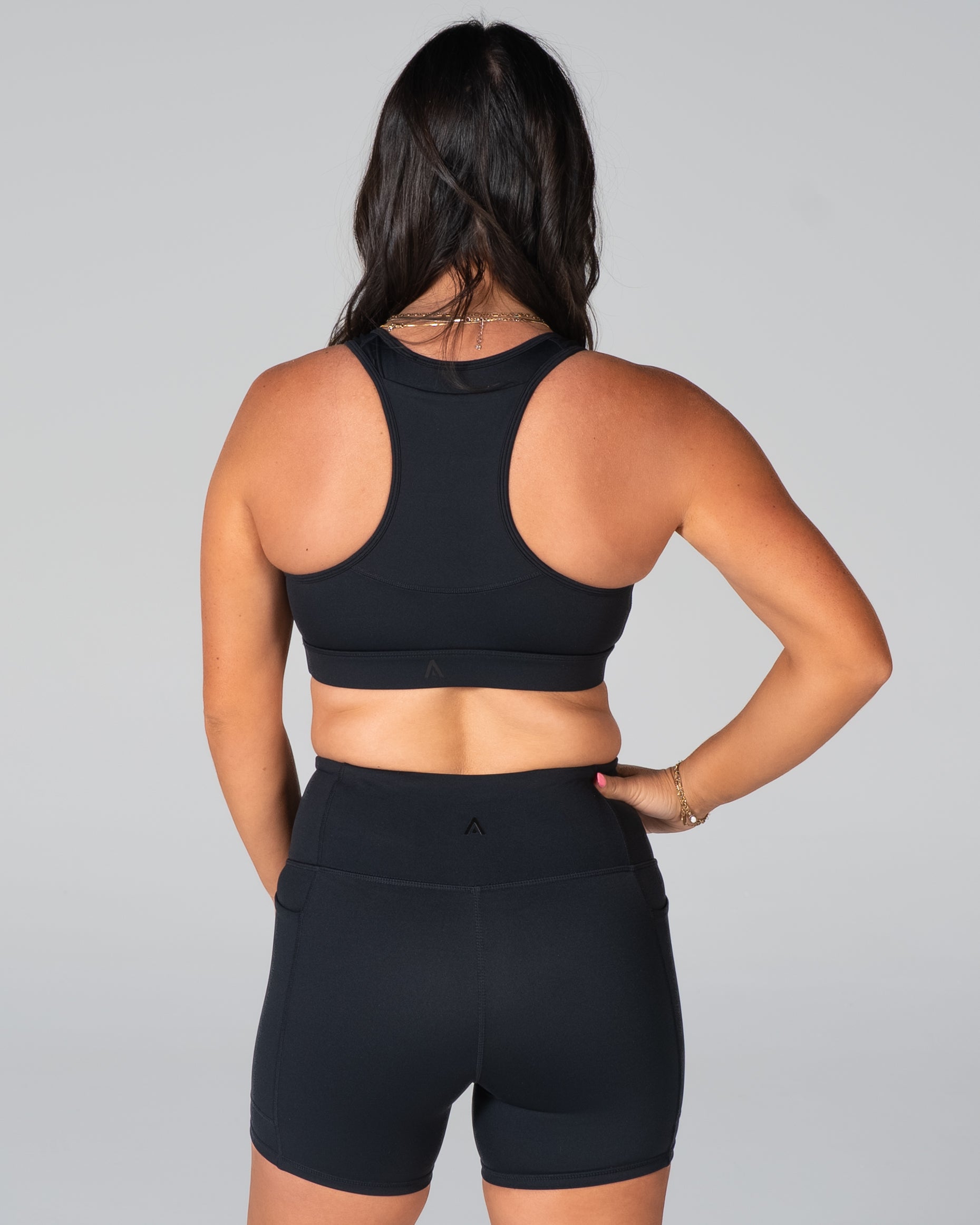 Velocity Energy Pocket Bra - Black