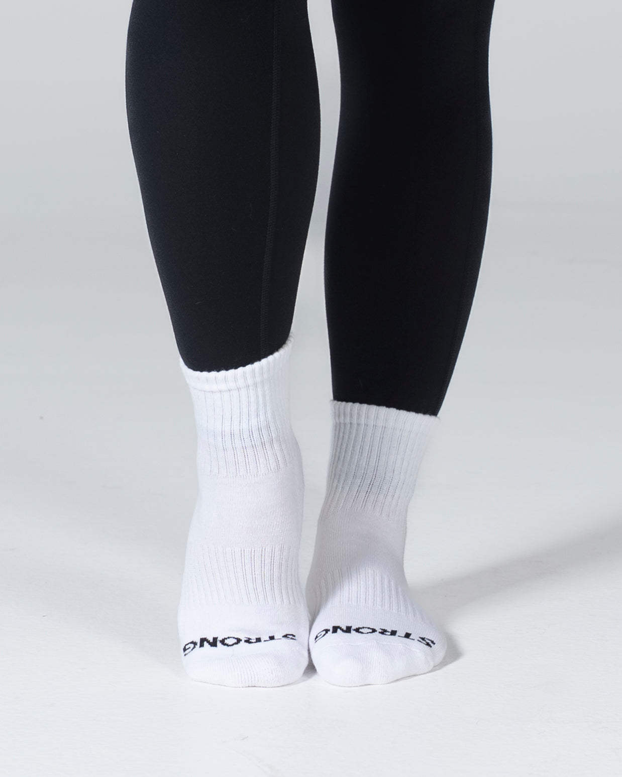 ASMBLY Quarter Socks - White