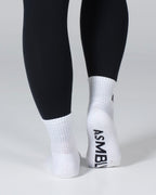 ASMBLY Quarter Socks - White