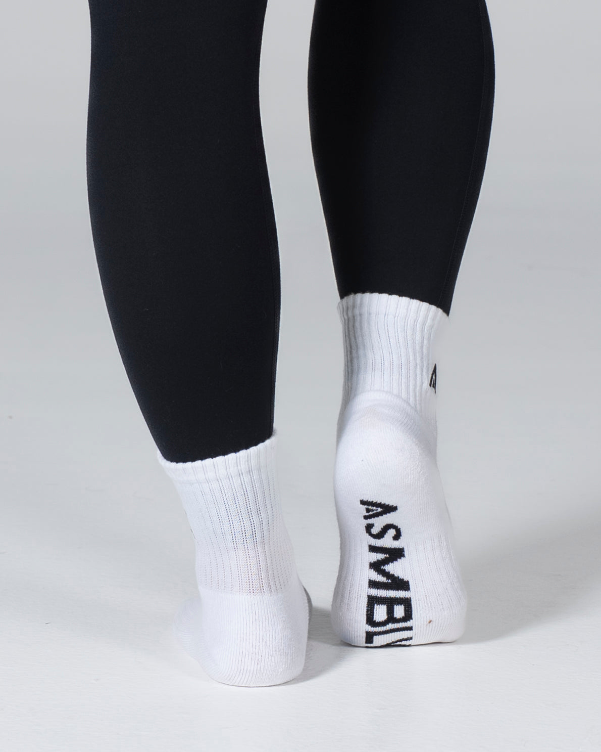 ASMBLY Quarter Socks - White