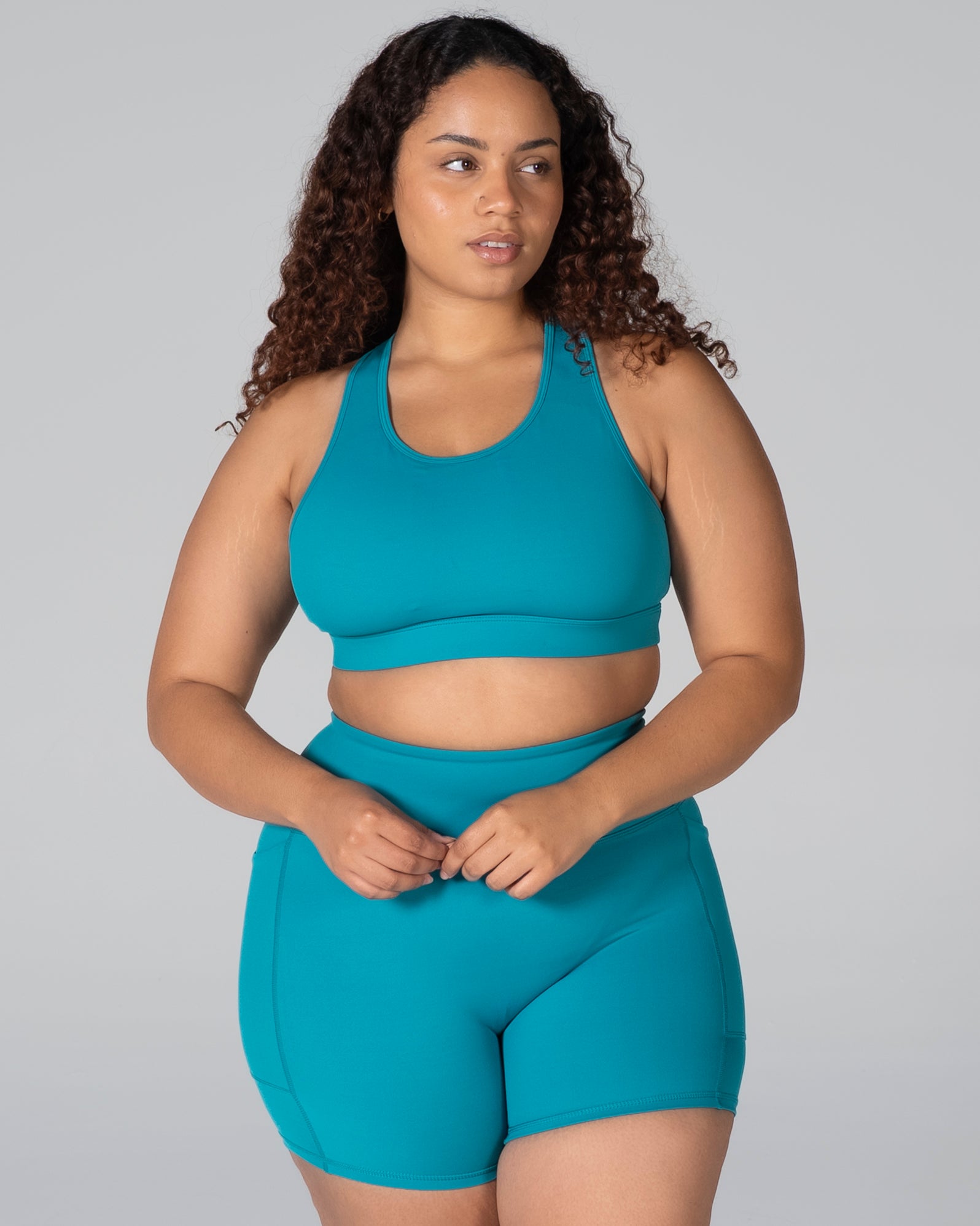 Velocity Energy Pocket Bra - Tidal