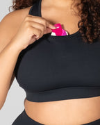 Velocity Energy Pocket Bra - Black