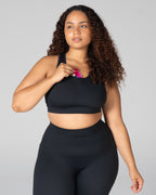 Velocity Energy Pocket Bra - Black