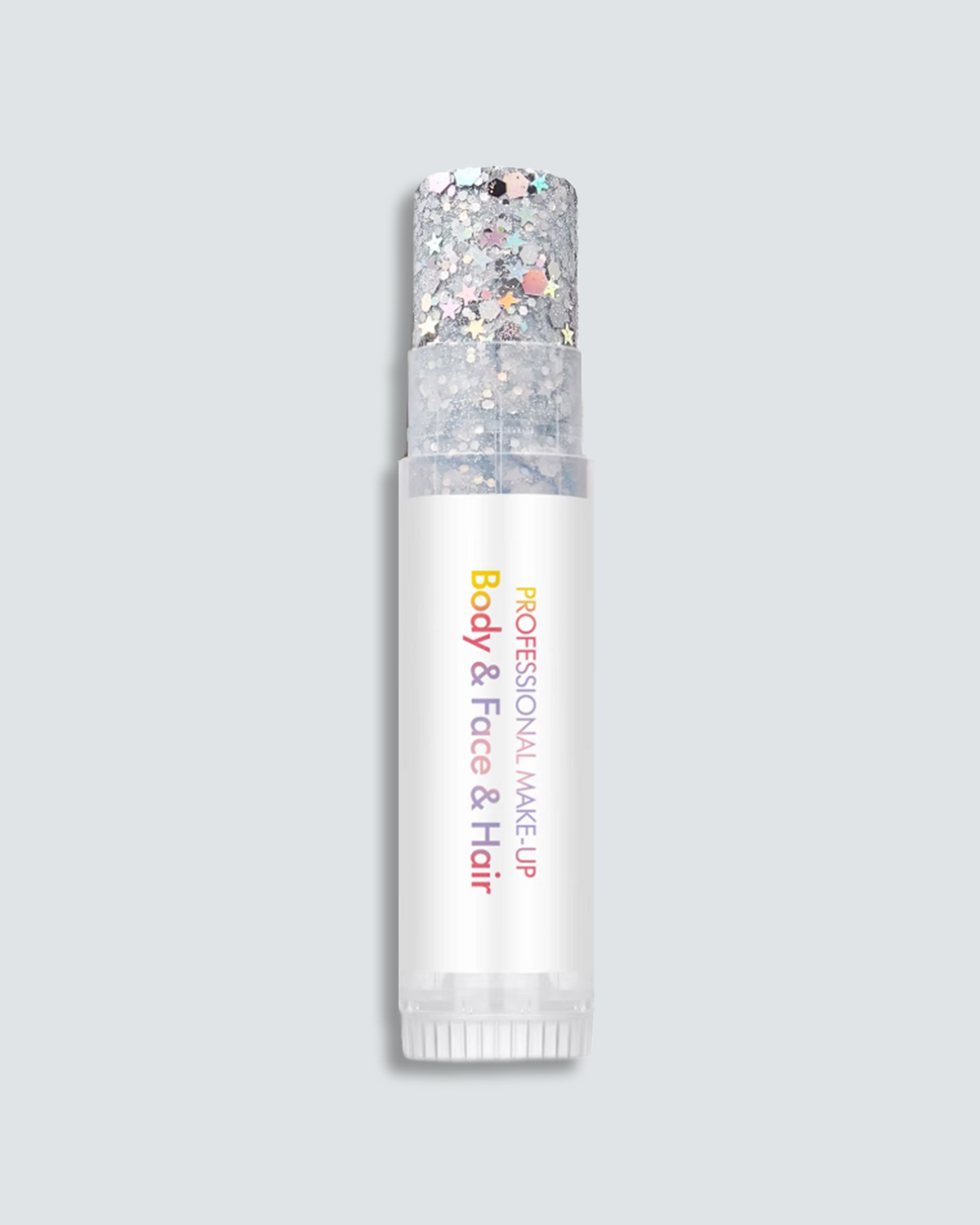 Hair + Body Glitter Stick - Silver