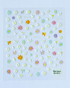 Nail Stickers (one sheet)- Pastel