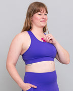 Velocity Energy Pocket Bra - Ube