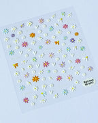 Nail Stickers (one sheet)- Pastel