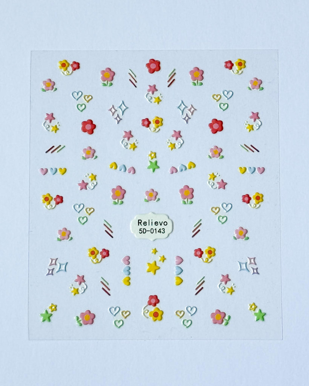 Nail Stickers (one sheet)- Spring Fling