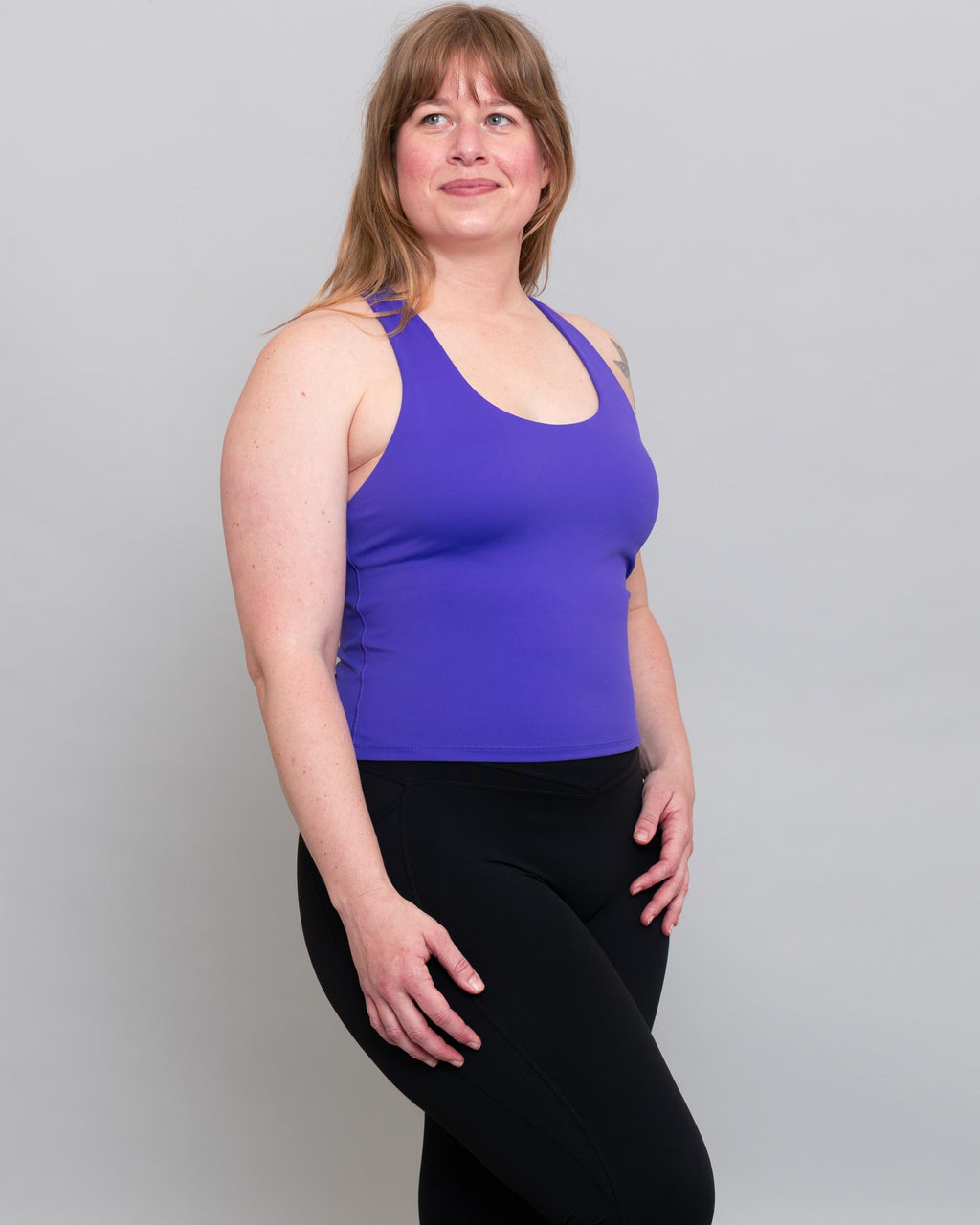 Velocity Iconic Bra Tank - Ube