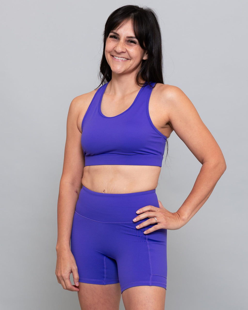 Velocity Energy Pocket Bra - Ube