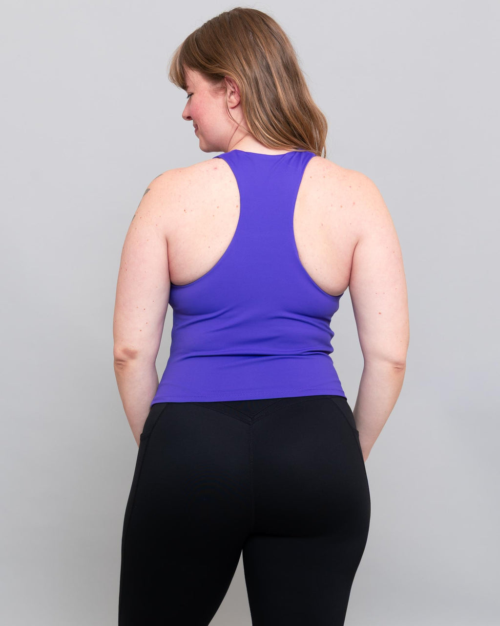 Velocity Iconic Bra Tank - Ube