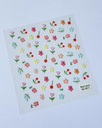 Nail Stickers (one sheet)- Cherries