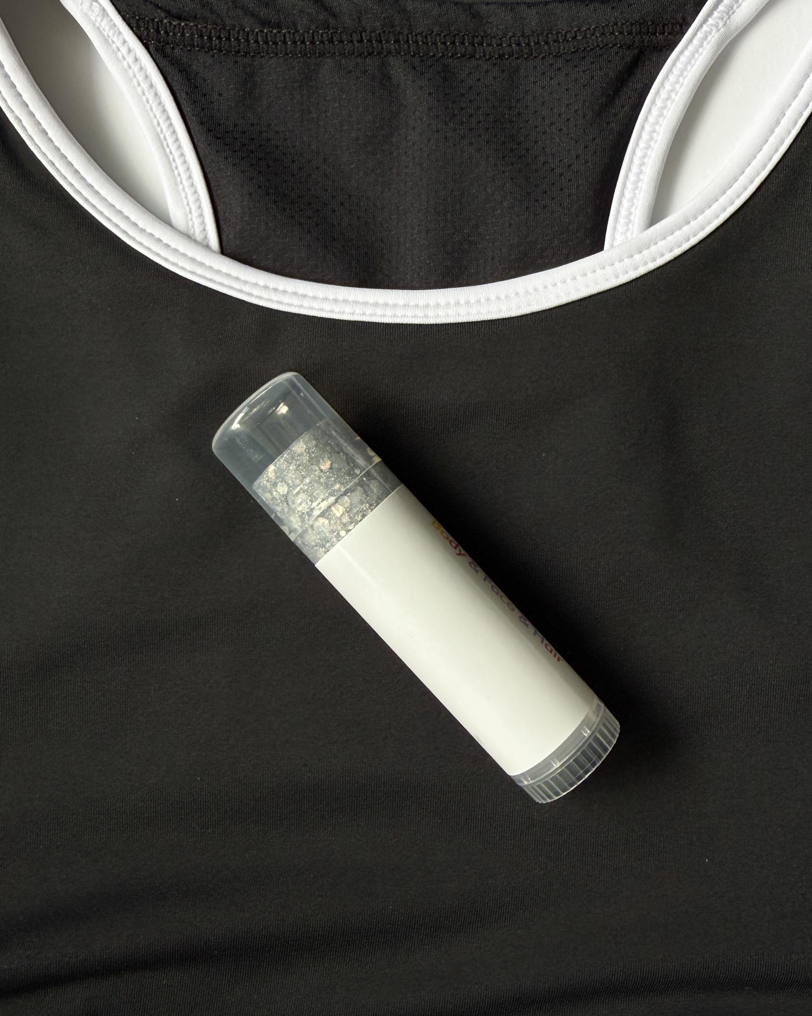 Hair + Body Glitter Stick - Silver