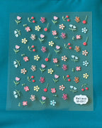 Nail Stickers (one sheet)- Cherries