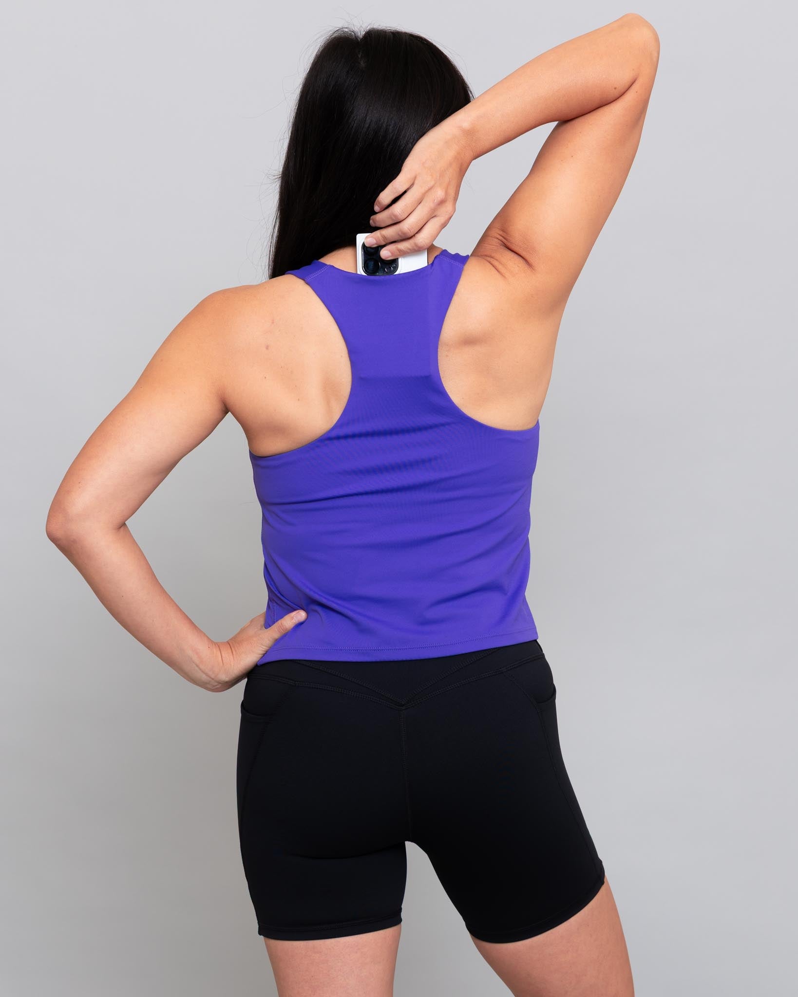 Velocity Iconic Bra Tank - Ube