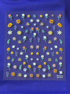 Nail Stickers (one sheet)- Orange Creamsicle