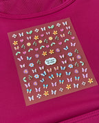 Nail Stickers (one sheet)- Butterflies